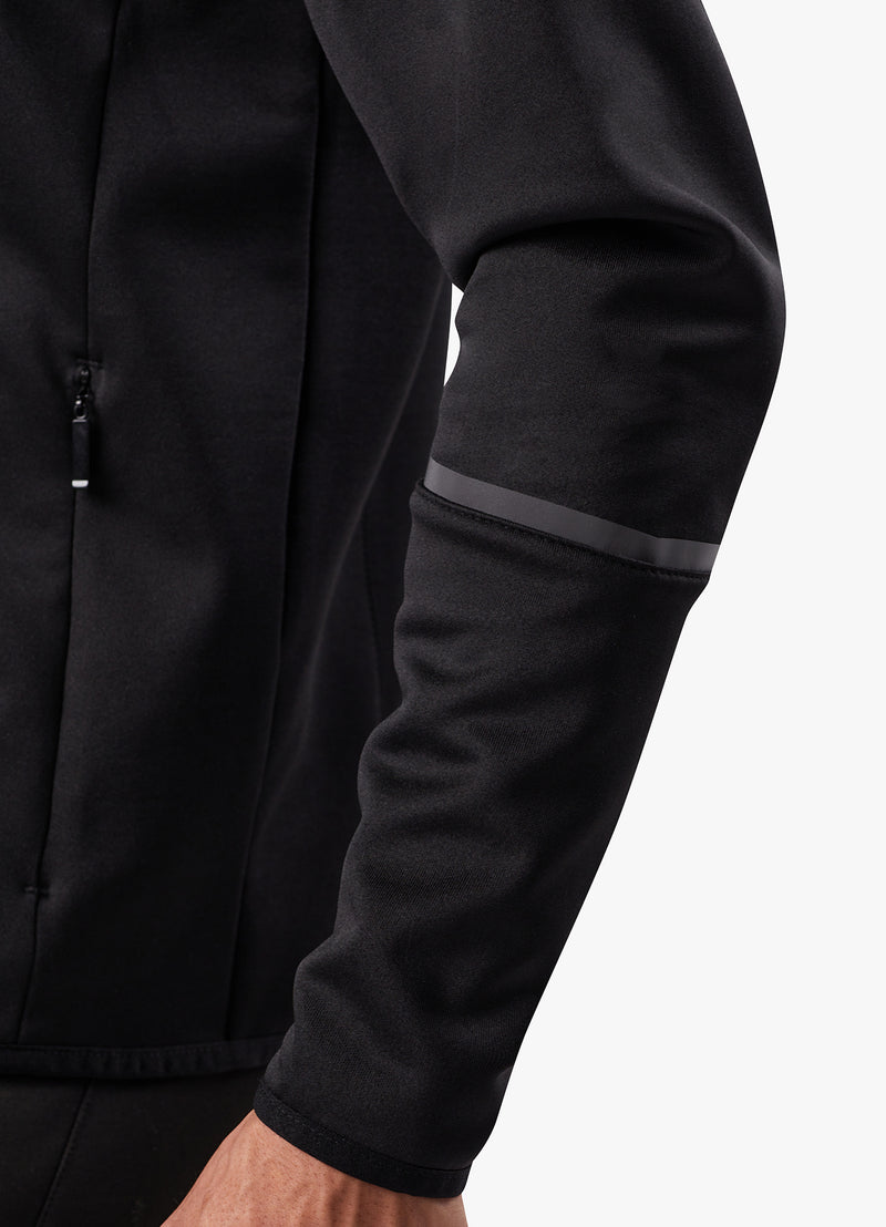 Gym King Alpha Poly Bomber Jacket - Black