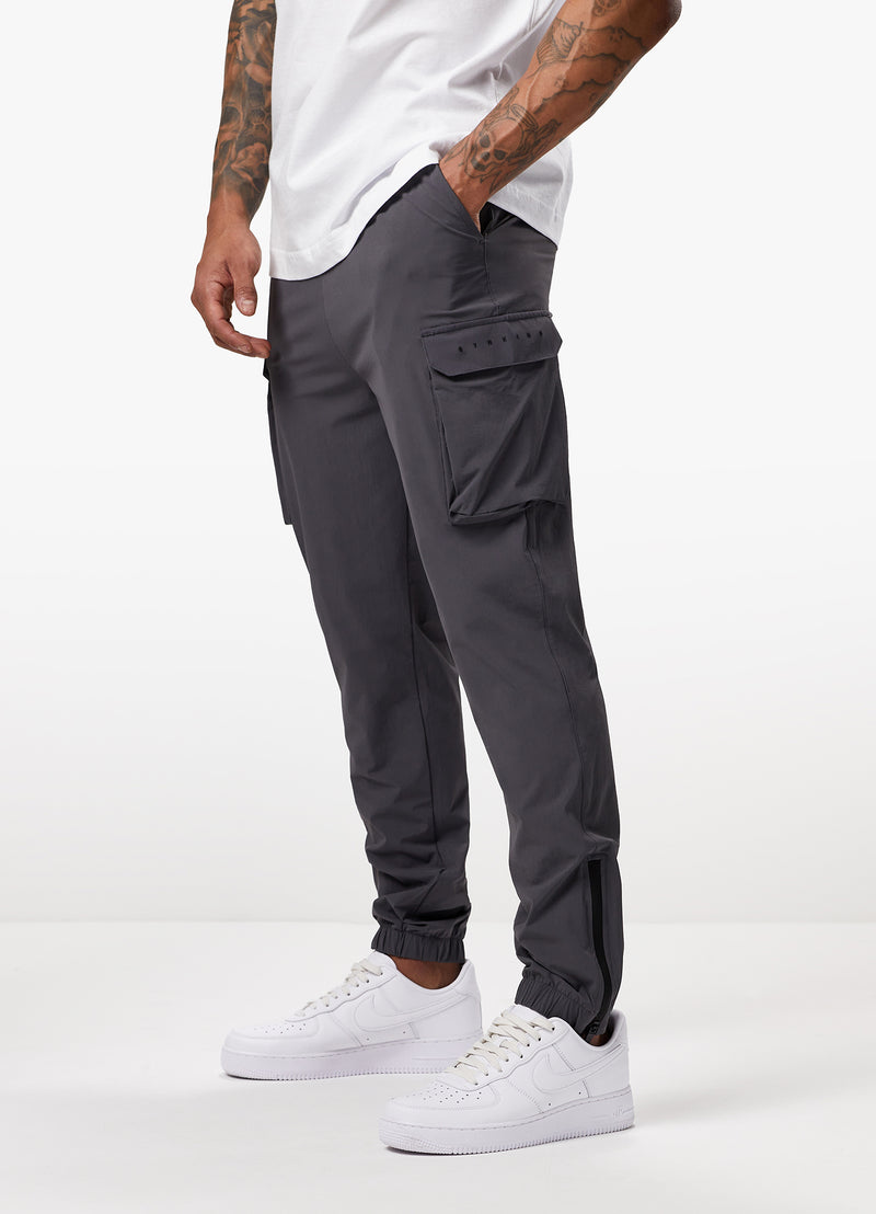 Gym King Rebellion Cargo Jogger - Graphite