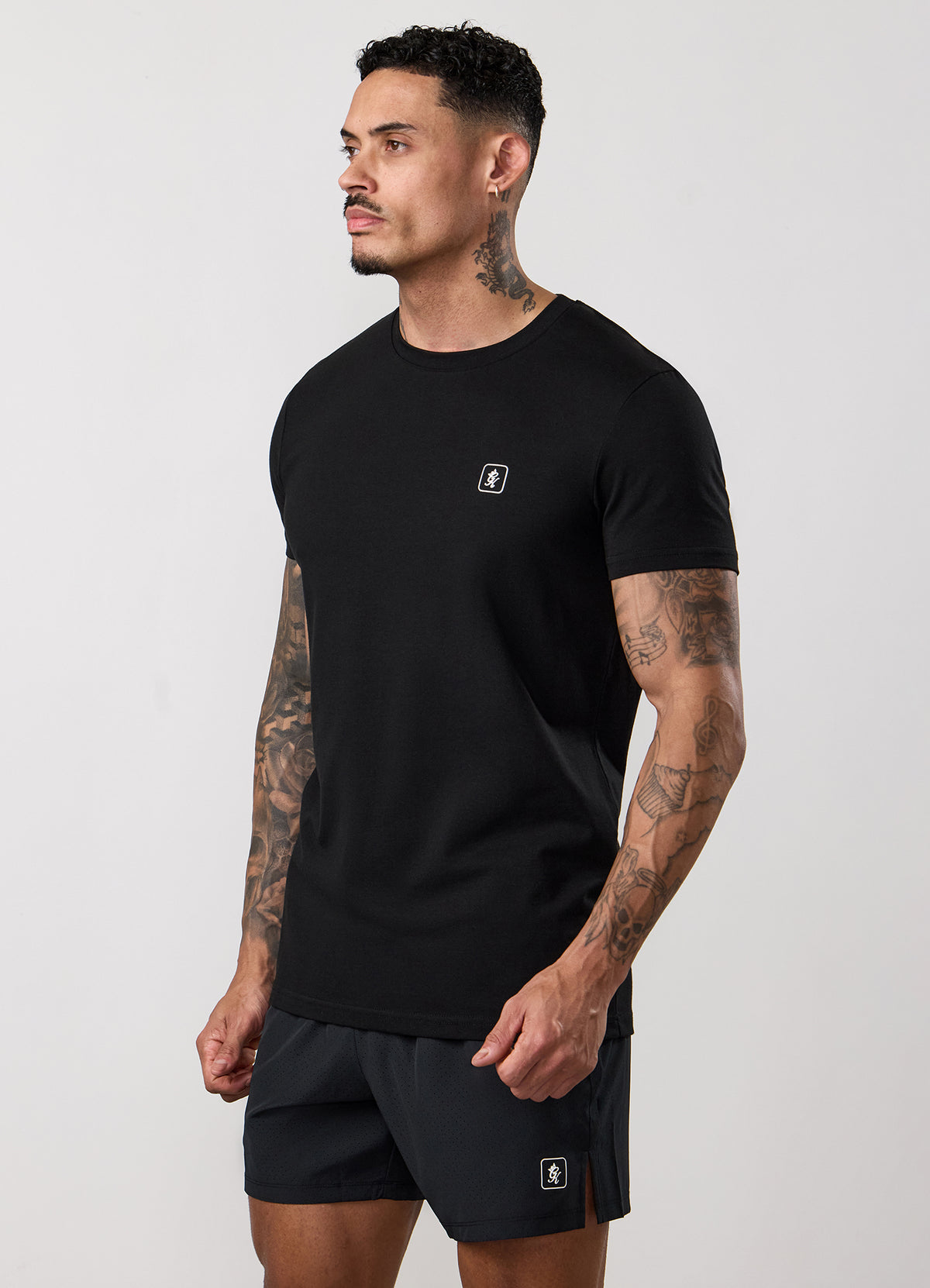 Gym King Aventus Short Sleeve T-Shirt - Black