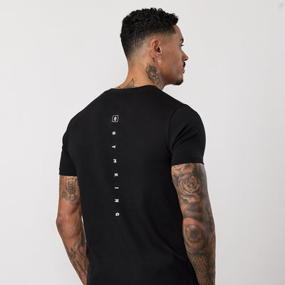 Gym King Aventus Jersey Tee - Black