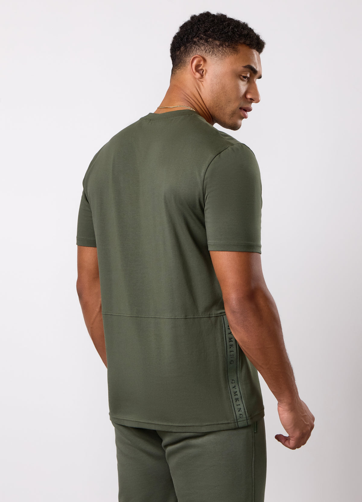 Gym King Ascent Jersey T-Shirt - Dark Olive
