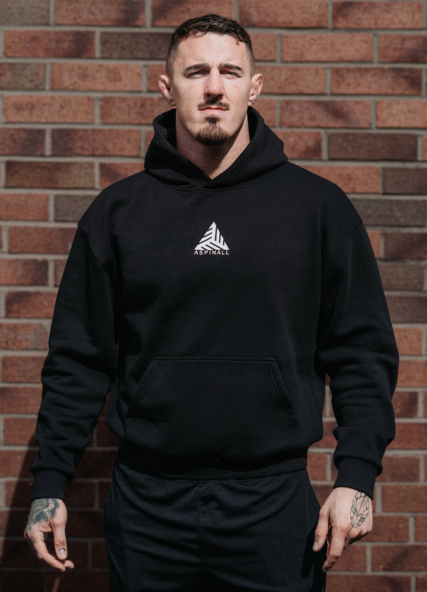 Gym King X Aspinall Limited Edition Established Hood - Black