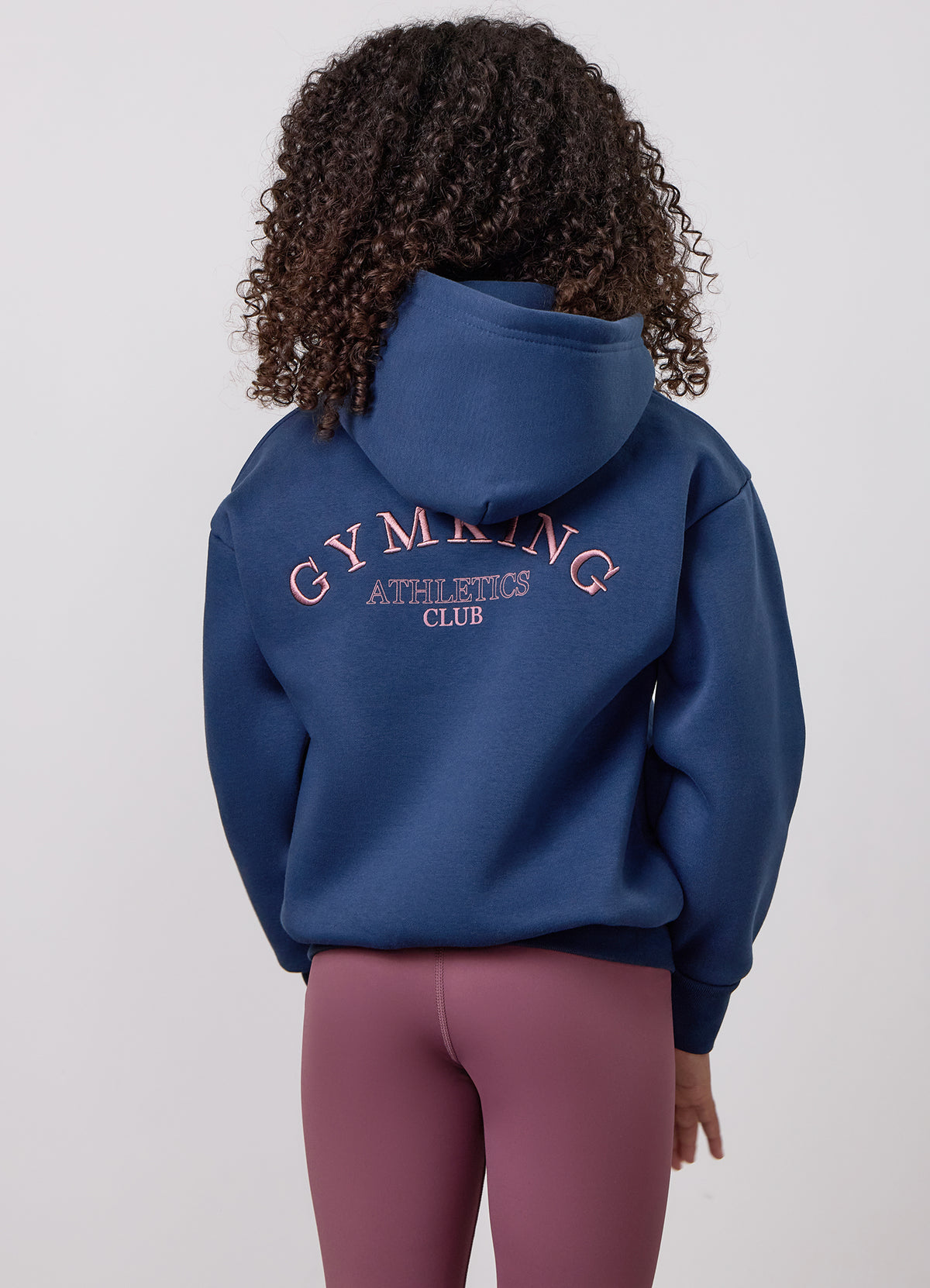 Gym King Younger Kids Athletics Club Oversized Hoodie - Midnight