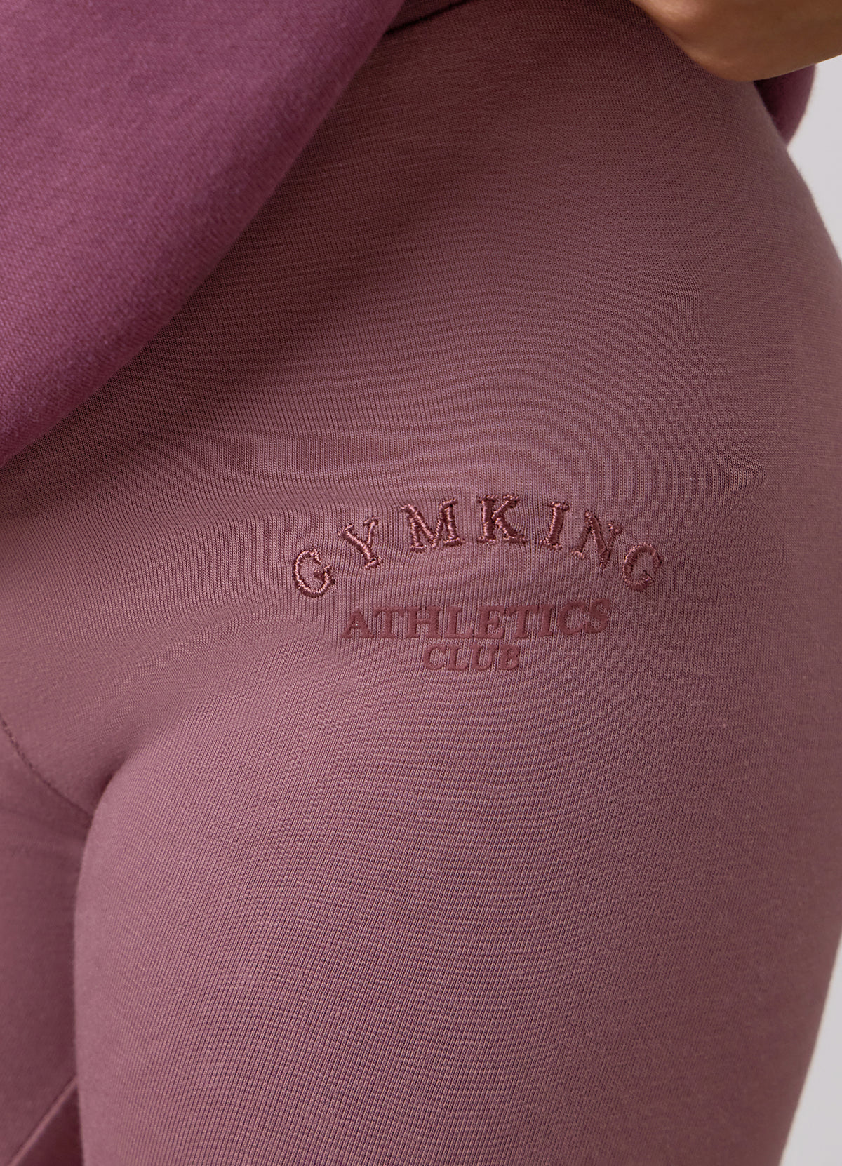 Gym King Older Kids Athletics Club Oversized Hoodie - Mulberry