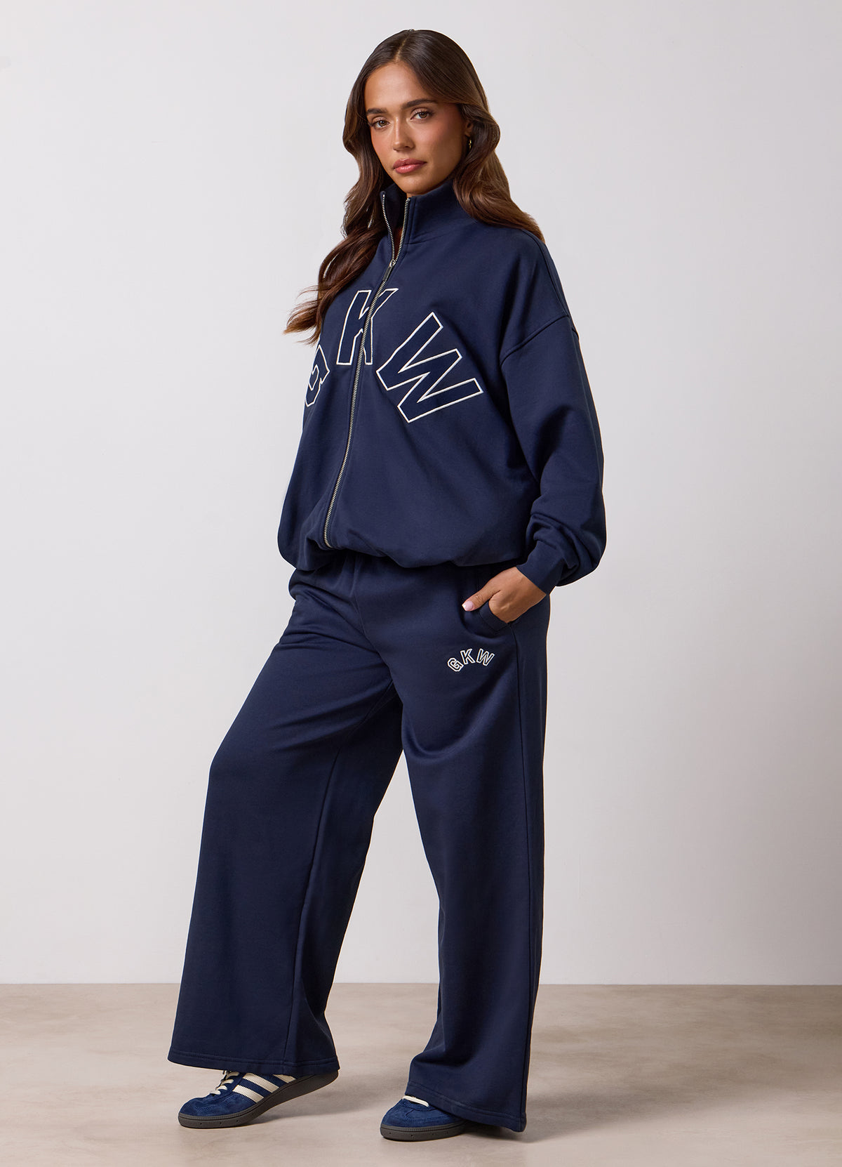Gym King Aura Tracksuit Set - Dark Blue