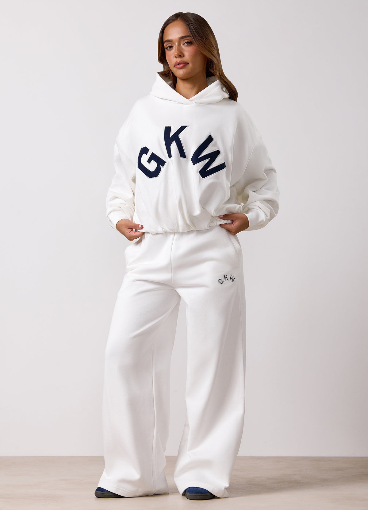 Gym King Aura Tracksuit Set - Cream