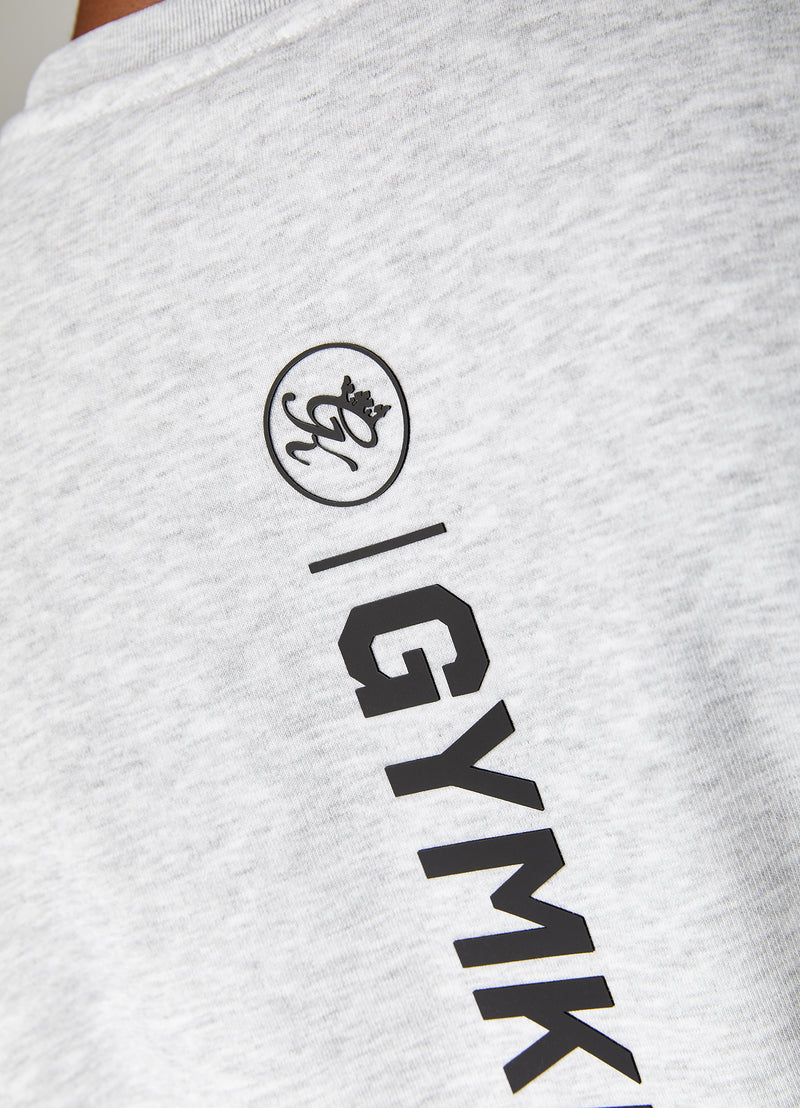 Gym King Aventus Tracksuit - Snow Marl