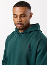 Gym King Aventus Fleece Hood Tracksuit - Deep Forest Green