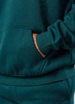 Gym King Aventus Fleece Hood Tracksuit - Teal