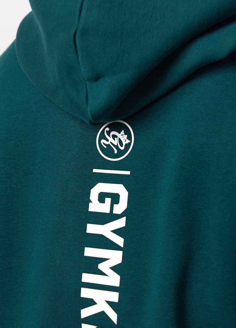 Gym King Aventus Fleece Hood Tracksuit - Teal