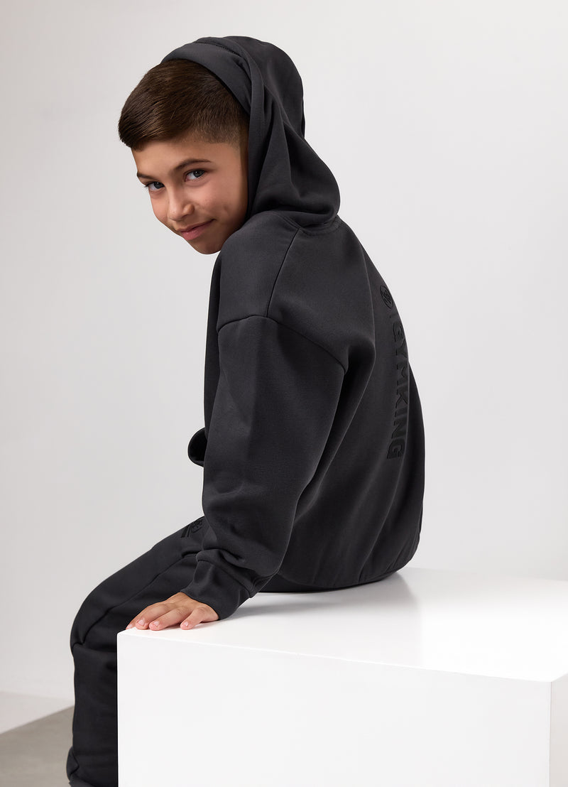 Gym King Kids Aventus Hood - Dark Pewter