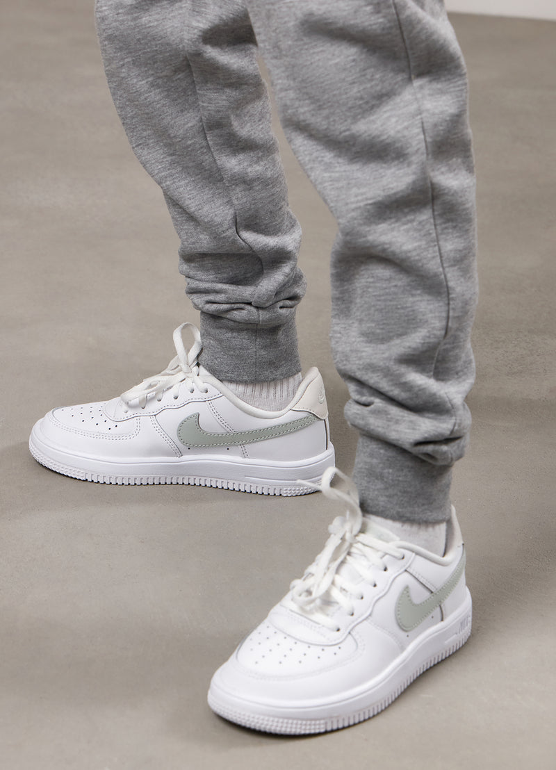 Gym King Kids Aventus Hood Tracksuit - Grey Marl