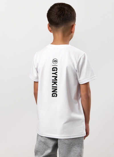 Gym King Kids Aventus Tee - White