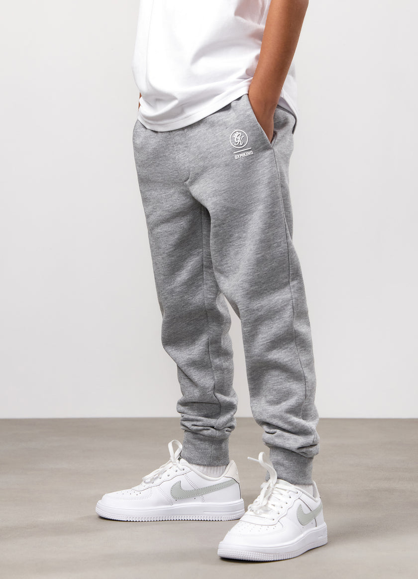 Gym King Kids Aventus Jogger - Grey Marl