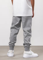 Gym King Kids Aventus Hood Tracksuit - Grey Marl