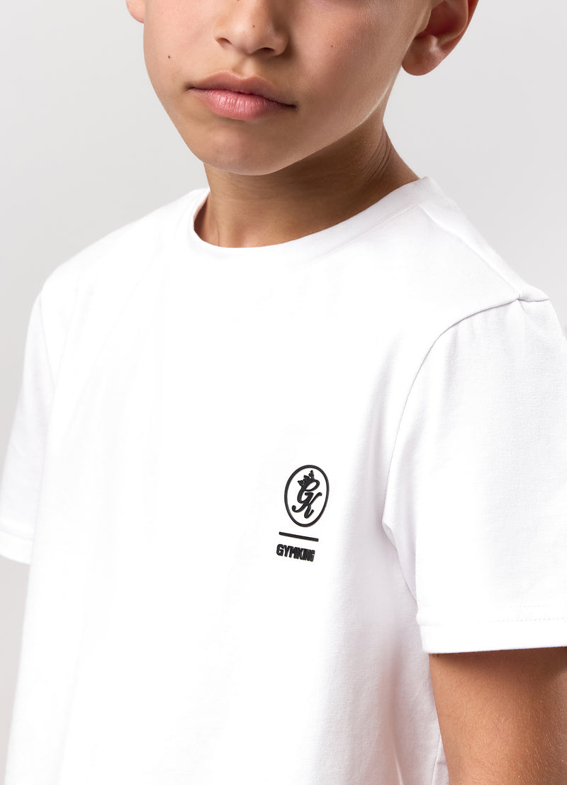 Gym King Kids Aventus Tee - White