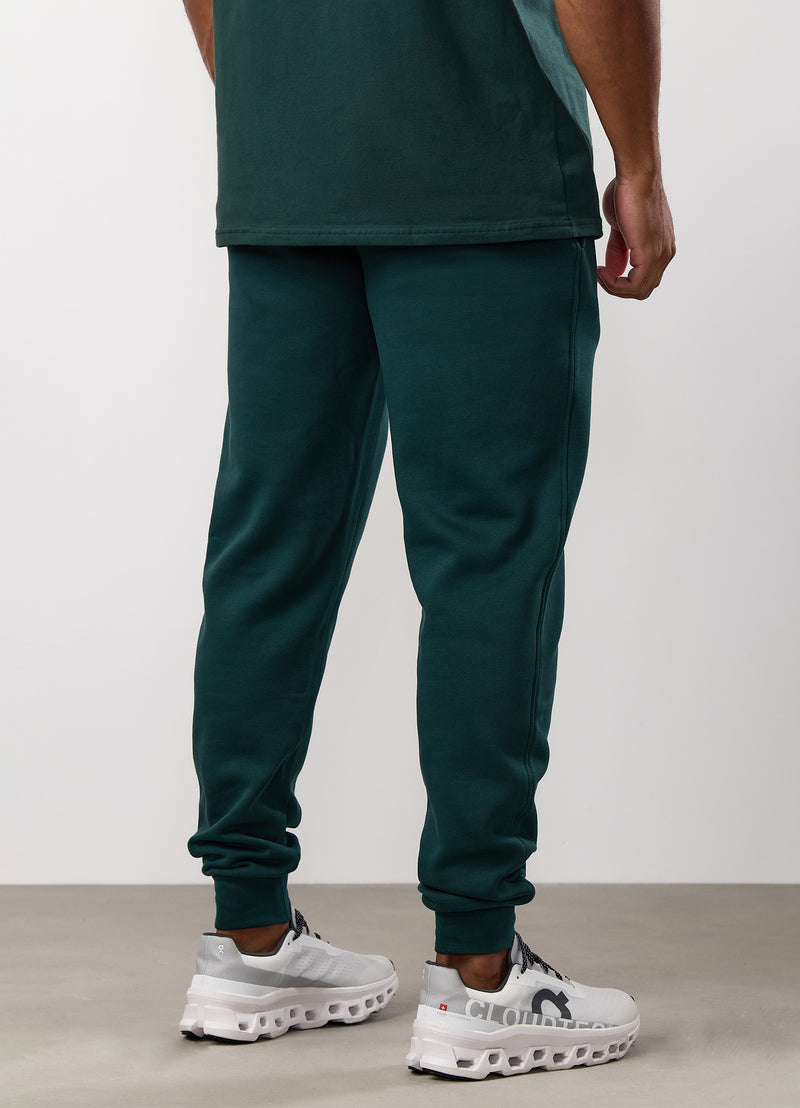 Gym King Aventus Fleece Jogger - Deep Forest Green
