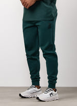 Gym King Aventus Fleece Hood Tracksuit - Deep Forest Green