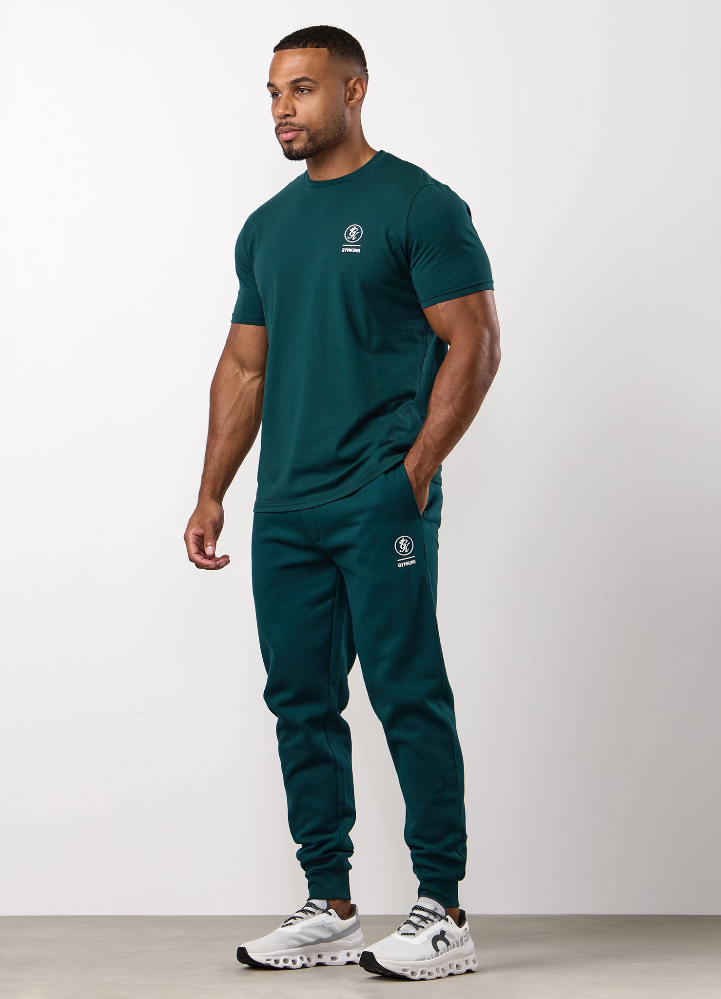 Gym King Aventus Fleece Jogger - Teal