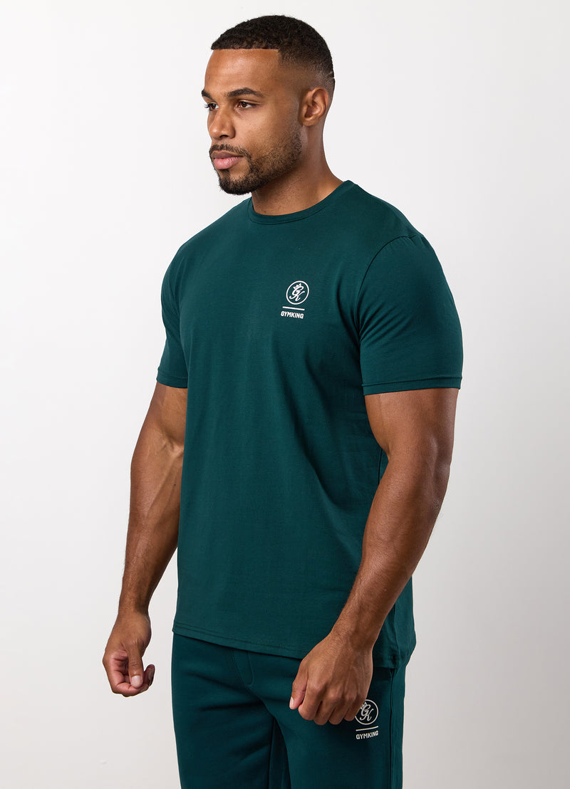 Gym King Aventus Jersey Tee - Teal