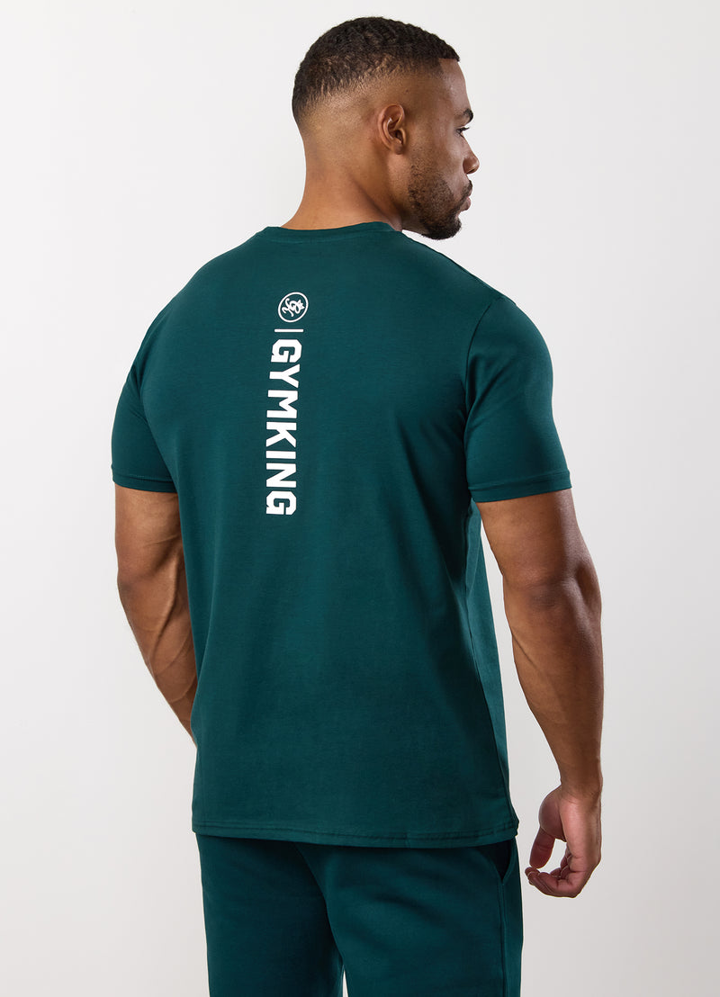 Gym King Aventus Jersey Tee - Teal