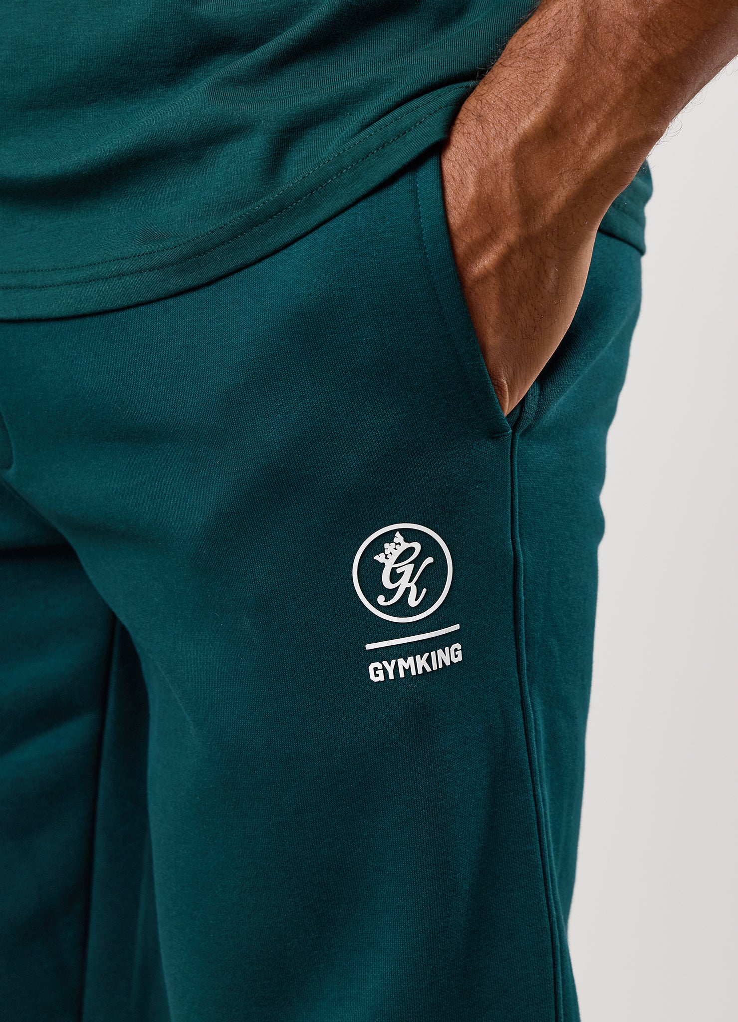 Gym King Aventus Fleece Jogger - Teal