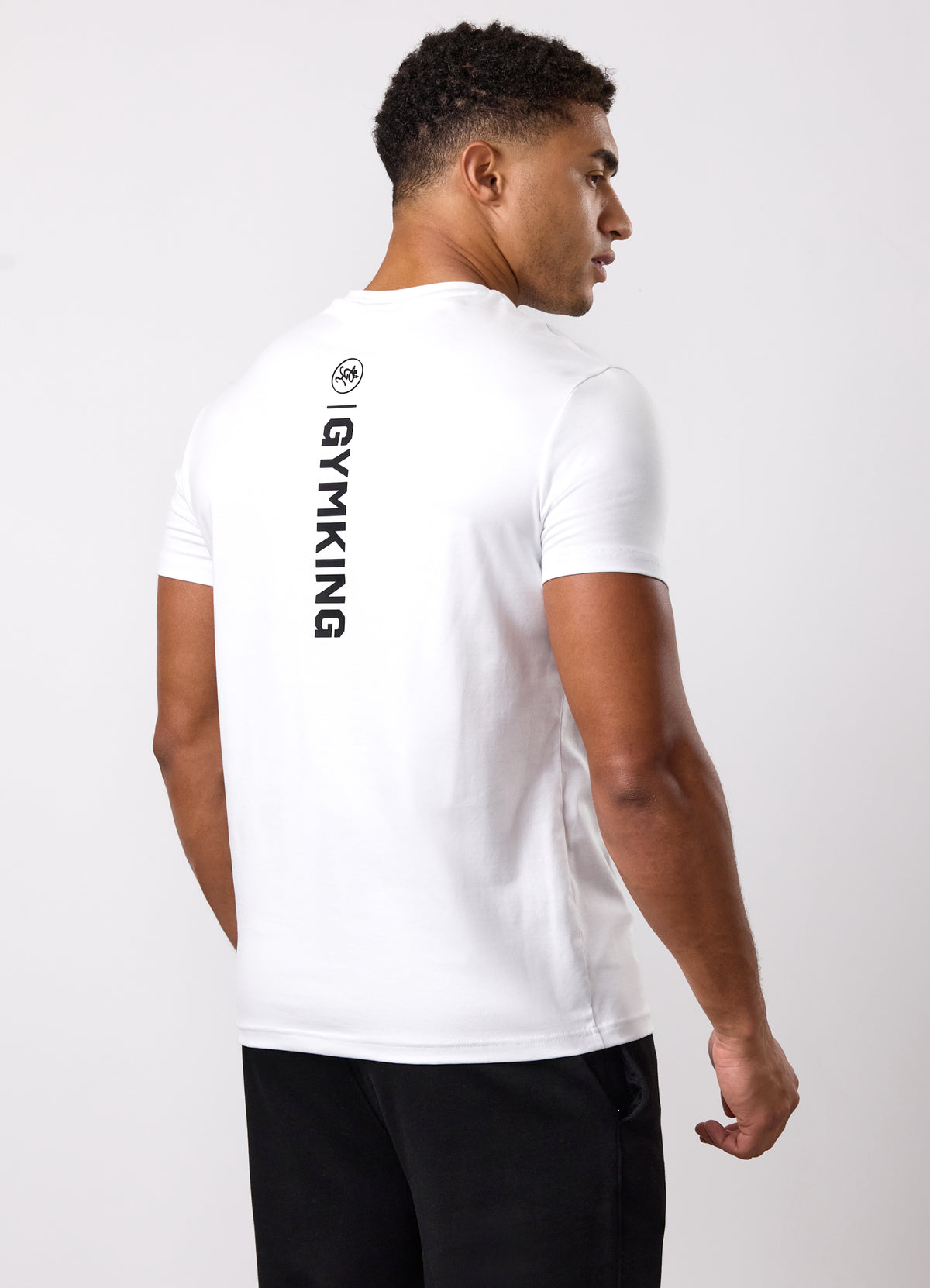 Gym King Aventus Short Sleeve T-Shirt - White