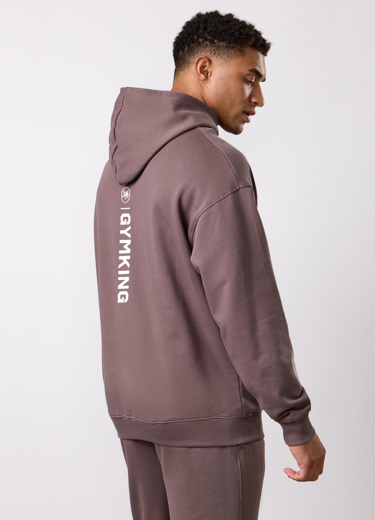 Gym King Aventus Loopback Hoodie - Iron