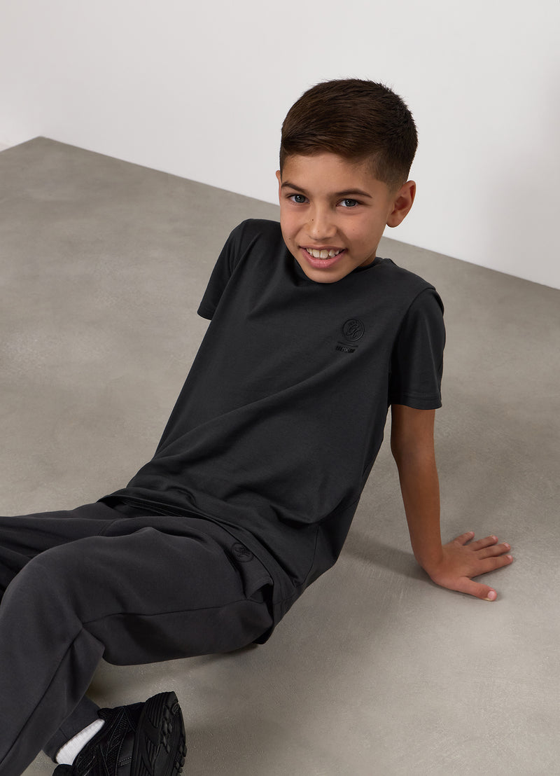 Gym King Kids Aventus Tee - Dark Pewter