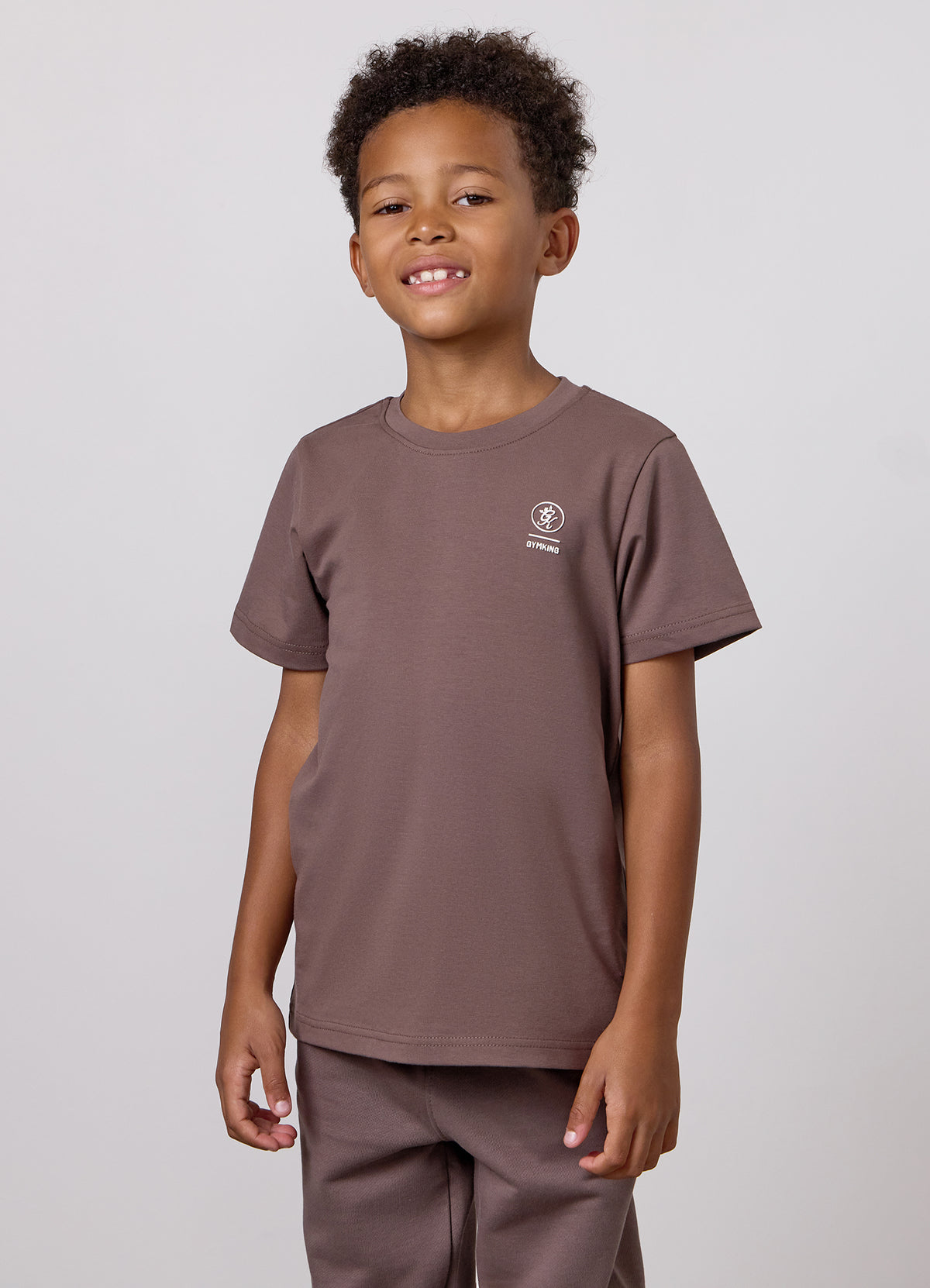Gym King Older Kids Aventus T-Shirt - Iron