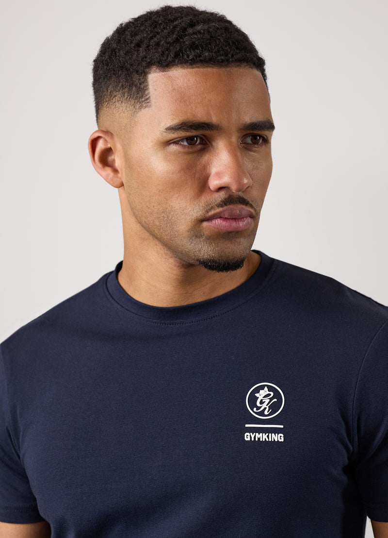 Gym King Aventus Tee - Navy