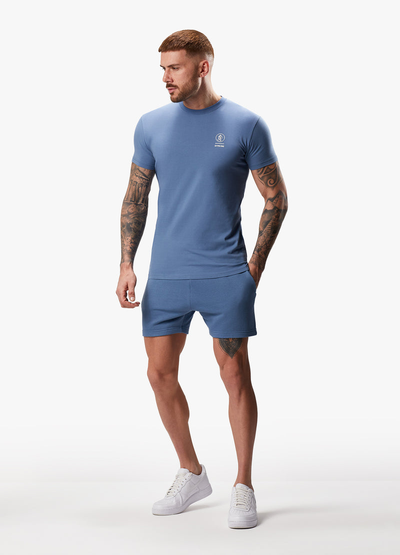 Gym King Aventus Short - Blue Smoke