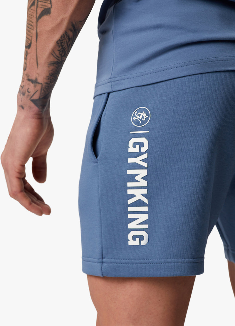 Gym King Aventus Short - Blue Smoke