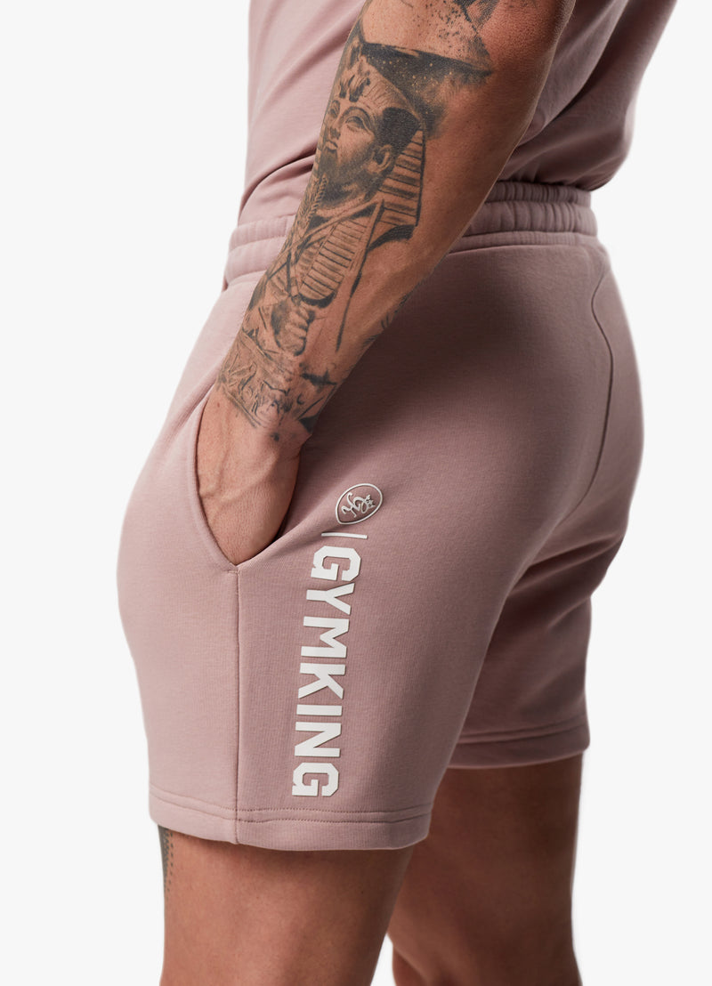 Gym King Aventus Short - Dusky Pink