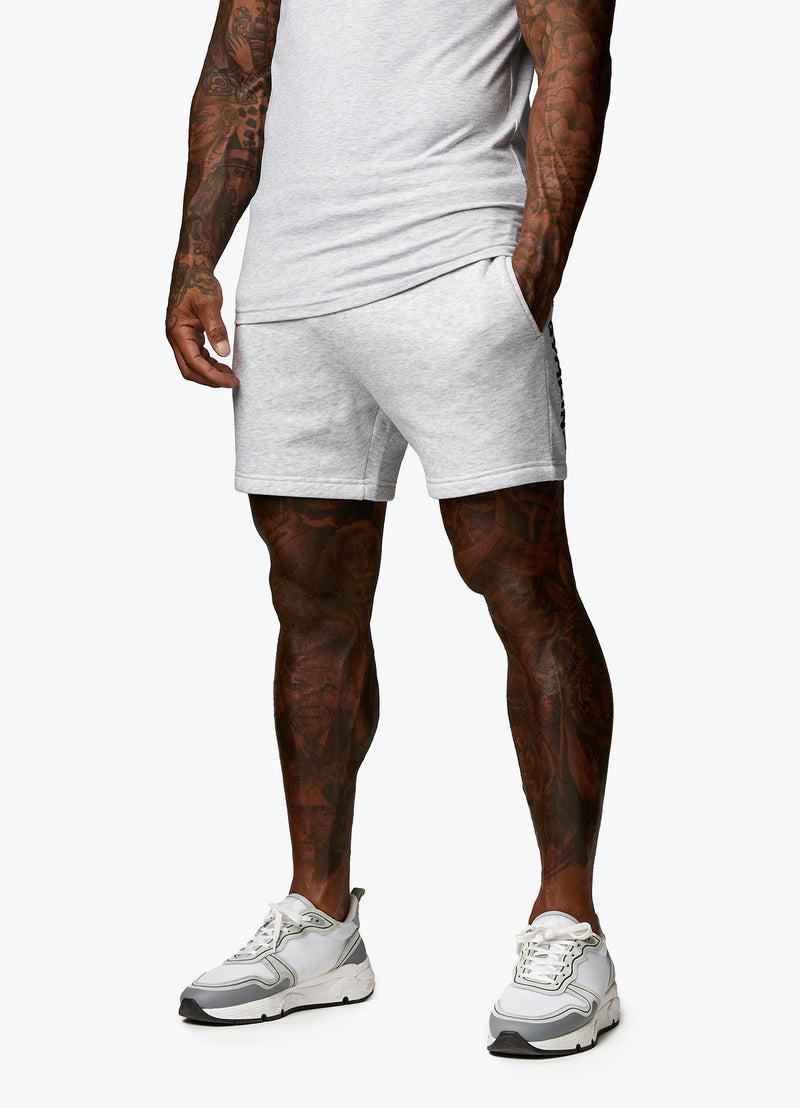 Gym King Aventus Short - Snow Marl