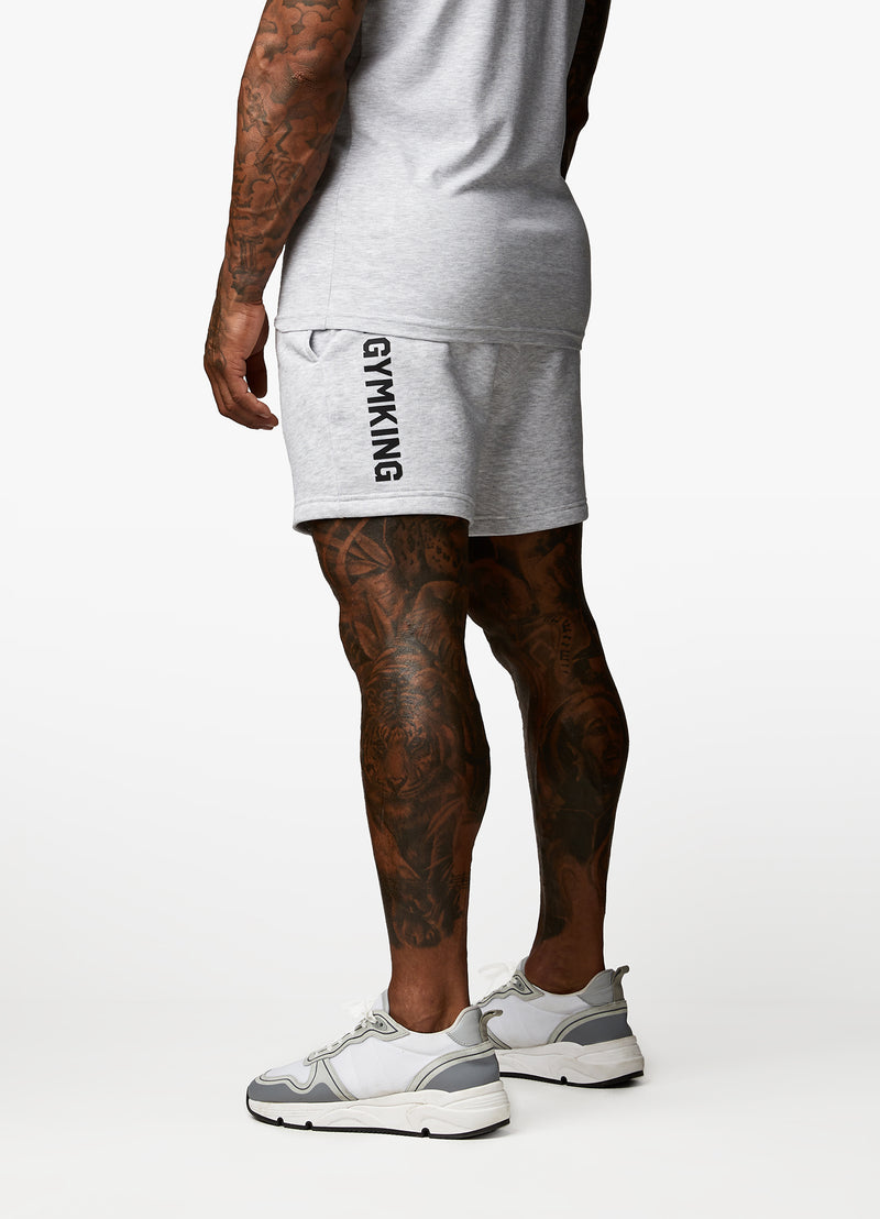 Gym King Aventus Short - Snow Marl