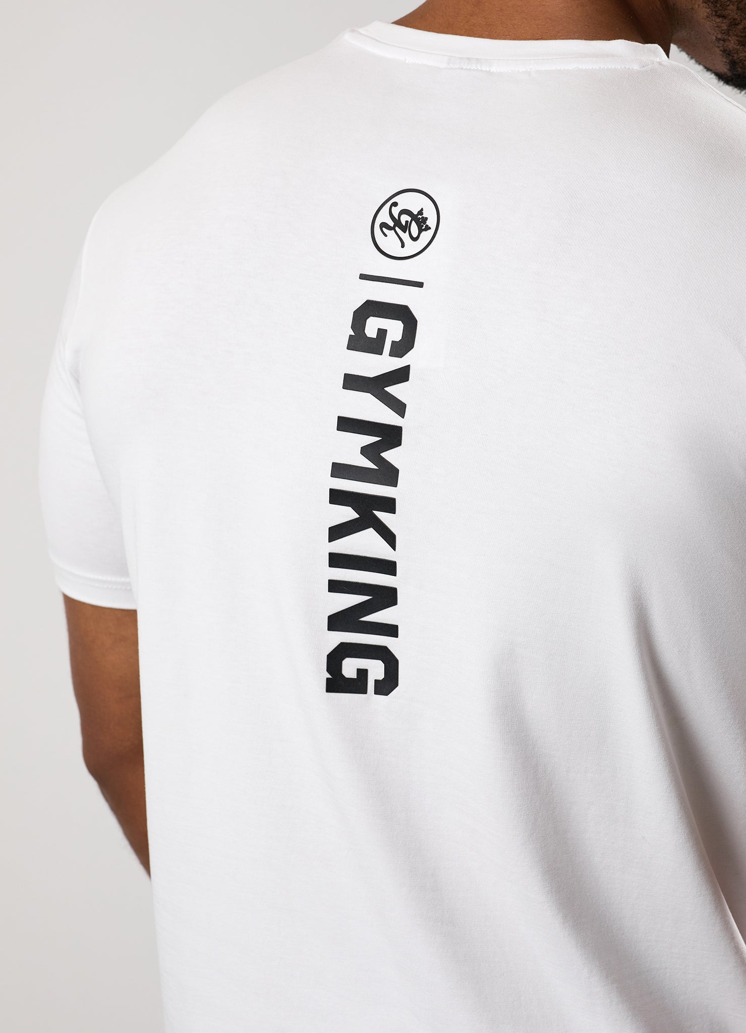 Gym King Aventus Jersey Tee - White