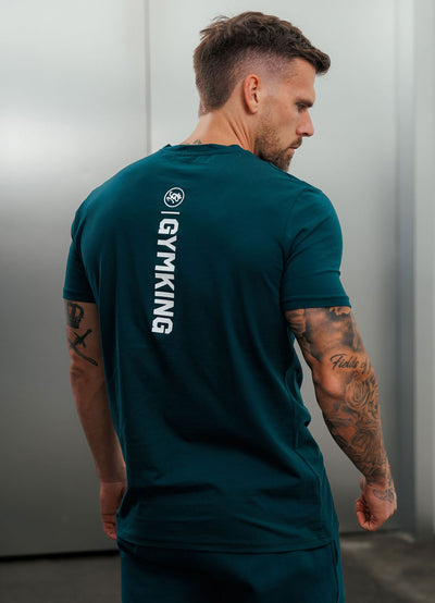 Gym King Aventus Jersey Tee - Teal