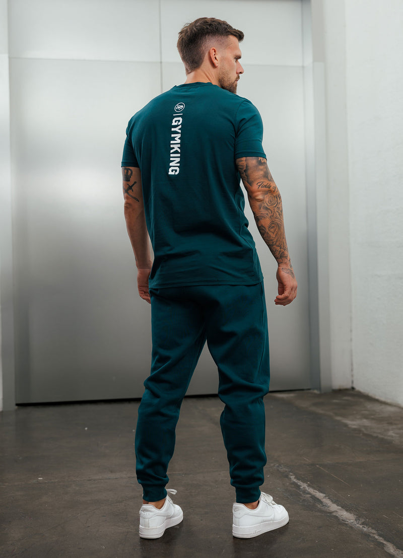 Gym King Aventus Jersey Tee - Teal