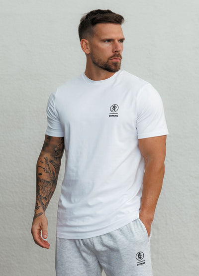 Gym King Aventus Jersey Tee - White