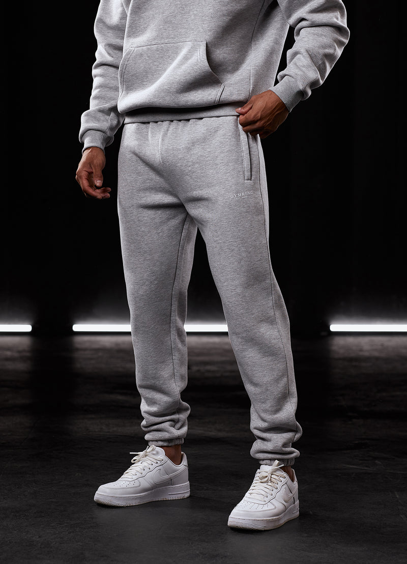 Gym King Established Jogger - Light Grey Marl