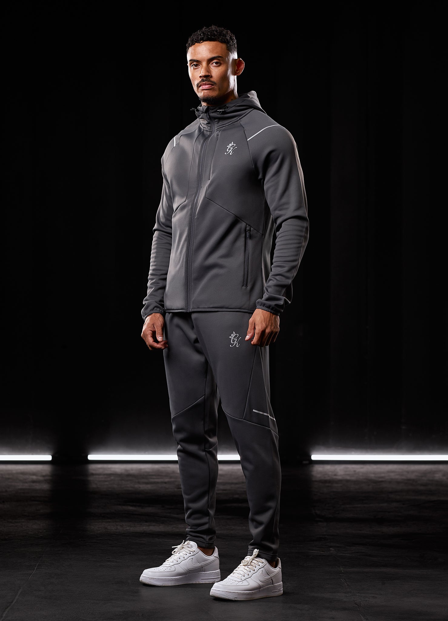 Gym King Reflect Poly Jogger Graphite GYM KING