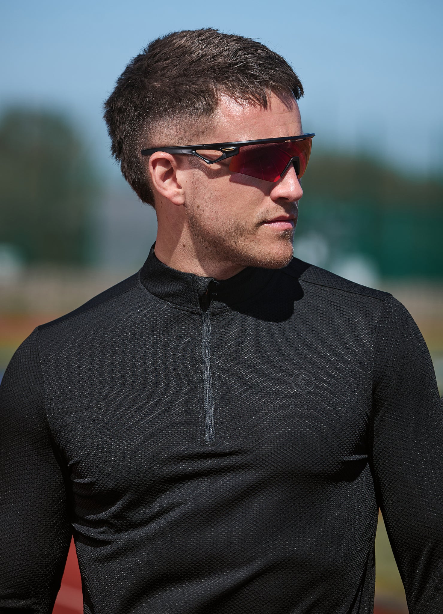 Gym King Rebellion Rogue 1/4 Zip - Black
