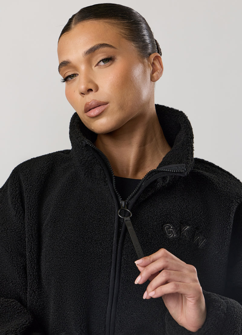 Gym King Borg Full Zip - Black