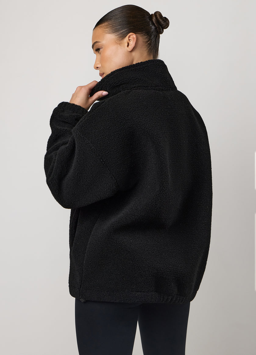 Gym King Borg Full Zip - Black