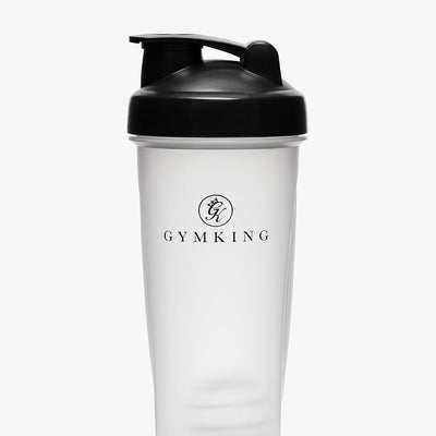 Gym King Pro Logo Protein Shaker - Clear