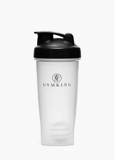 Gym King Pro Logo Protein Shaker - Clear