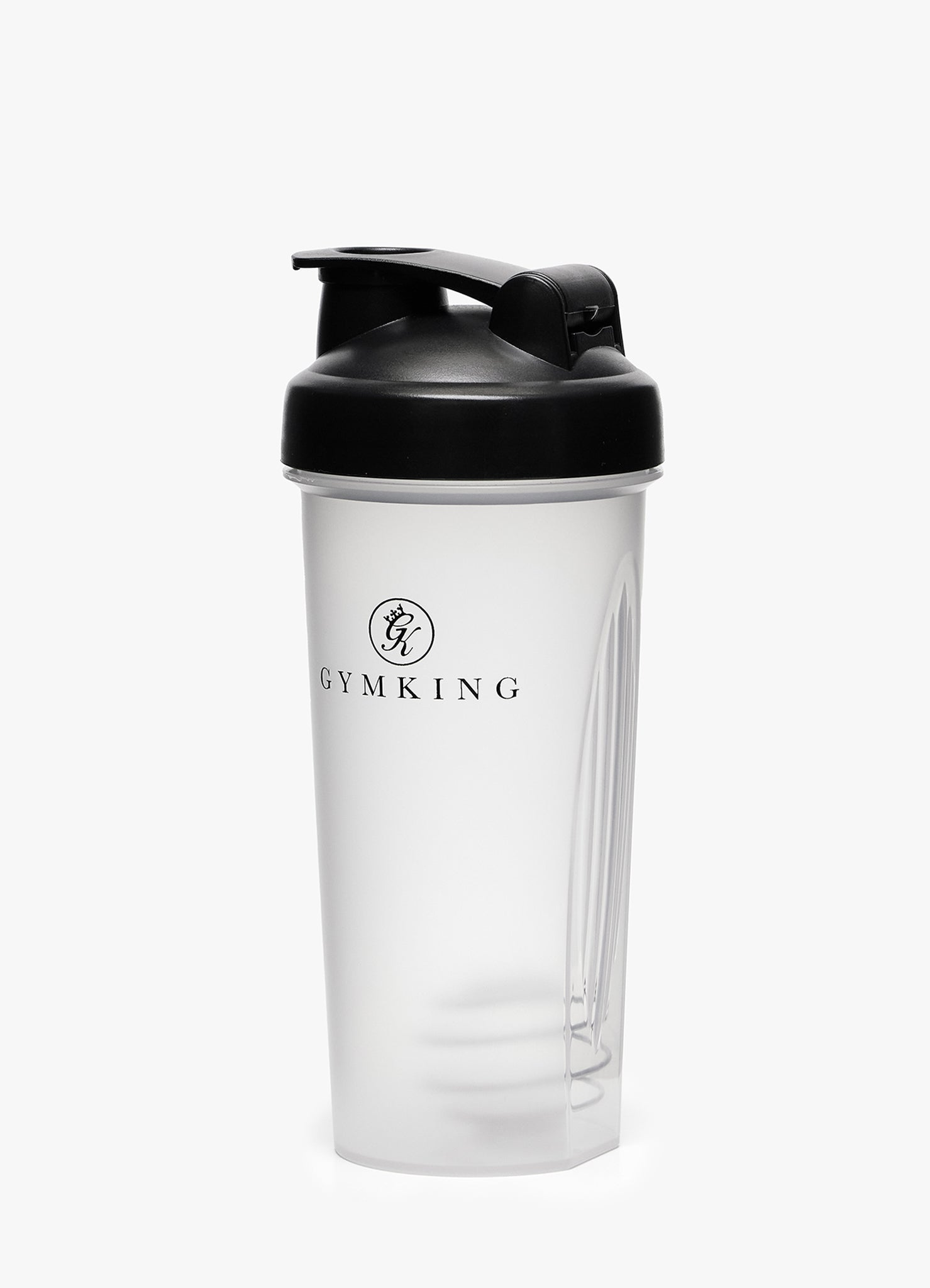 Gym King Pro Logo Protein Shaker - Clear