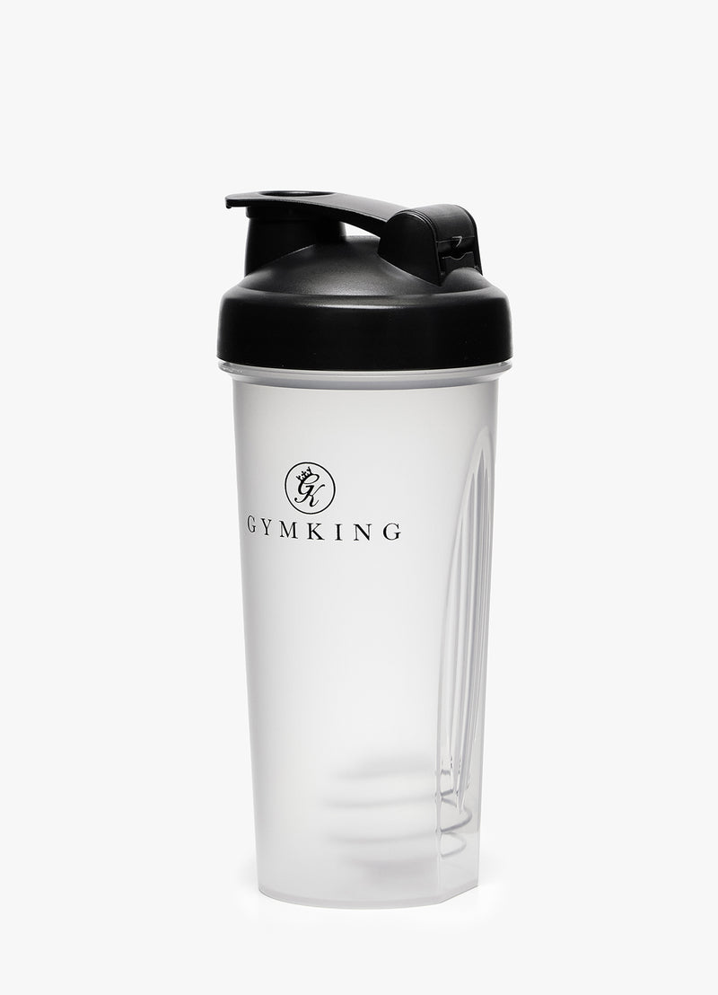 Gym King Pro Logo Protein Shaker - Clear