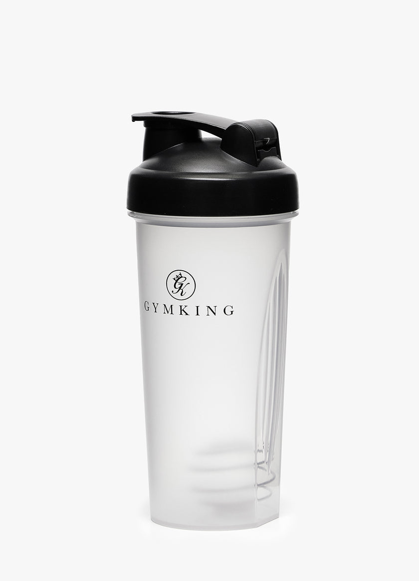 Gym King Pro Logo Protein Shaker - Clear
